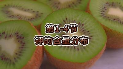 第1-4节-钾的含量分布
