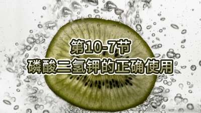 第10-7节-磷酸二氢钾的正确使用