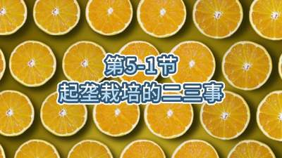 第5-1节-起垄栽培的二三事