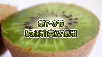 第7-3节-磷肥种类及使用