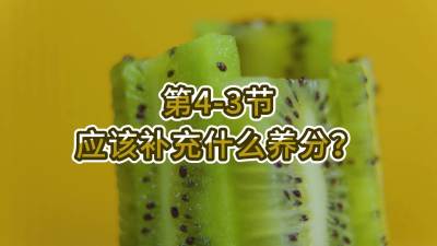 第4-3节-应该补充什么养分？