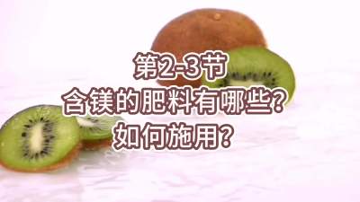 第2-3节-含镁的肥料有哪些？如何施用？