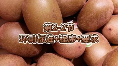 第2-2节-环剥标准+程序+要求