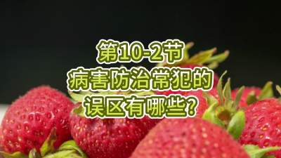 第10-2节-病害防治常犯的误区有哪些？