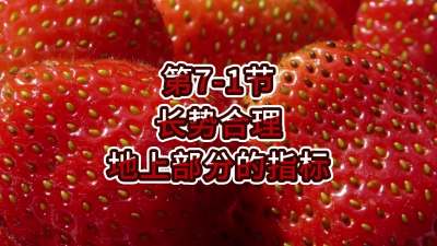 第7-1节-长势合理-地上部分的指标
