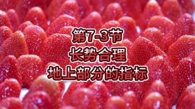 第7-3节-长势合理-地上部分的指标