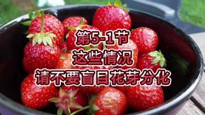 第5-1节-这些情况，请不要盲目花芽分化