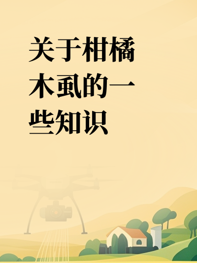 关于柑橘木虱的一些知识
