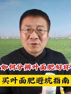 如何分辨叶面肥好坏，买叶面肥避坑指南！ #小麦种植 #分享农业知识帮农民增产增收 #农业种植 #传播农业小知识 #叶面肥