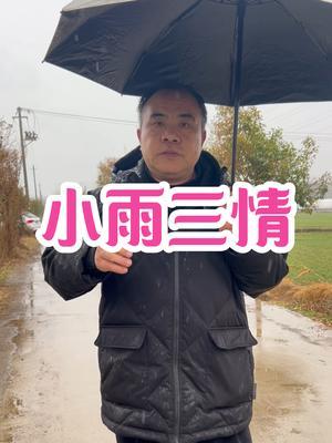 小雨三情 补充墒情、缓解旱情、减轻冻情。#三农种植 #农业种植技术
