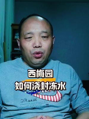西梅园要不要浇封冻水#西梅种植 #农田行者#农田行者技术服务联盟
