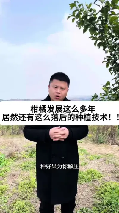 居然还有这么落后的种植技术！！#果树管理技术 #农业种植技术 #柑橘种植 #振兴乡村 #农业人