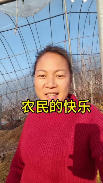 农民能有什么快乐呢！那就是一年的辛苦劳作有了那么一点点收获#支持三农扶持三农发展 #新农人计划2024 #我的乡村生活 @抖音小助手