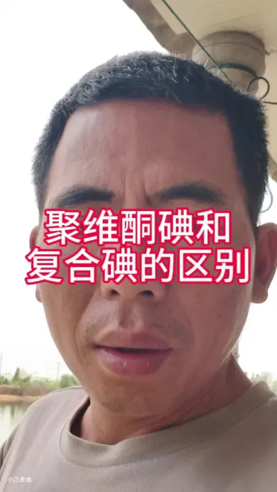 聚维酮碘和复合碘的区别#水产养殖 #小江养鱼