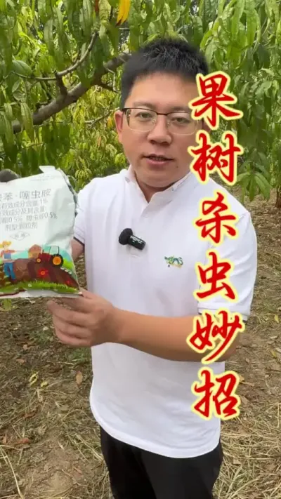 果树虫害轻松防治！#果树管理 #病虫害防治 #农业种植 #果园管理 #分享农业知识帮农民增产增收