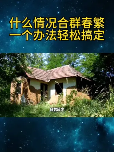 什么情况合群春繁一个办法轻松搞定 什么情况合群春繁
一个办法轻松搞定#交流养殖经验 #每天分享养殖技术和经验 #自繁自养 #养殖技术交流 #春繁蜜蜂