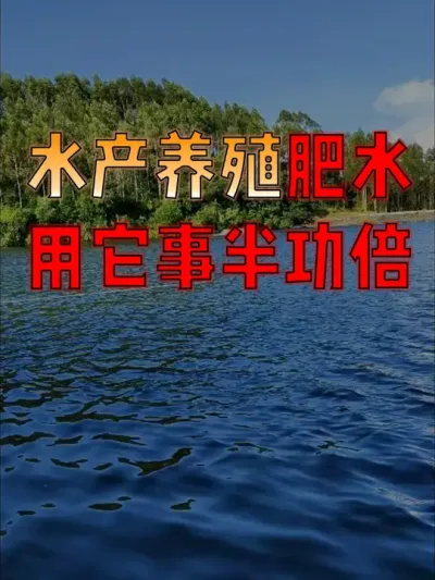 #水产人  注意了！#水产养殖  开春想快速肥好水，#肥水 之前这个动作很关键！ #水产养殖技术  #水产
