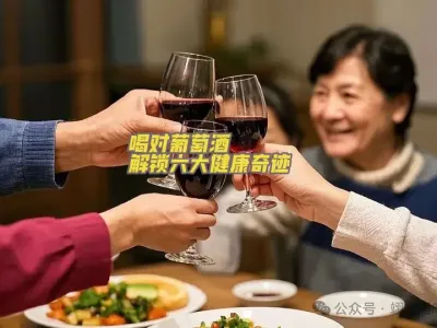 喝对葡萄酒，解锁六大健康奇迹@云食界展贸服务平台