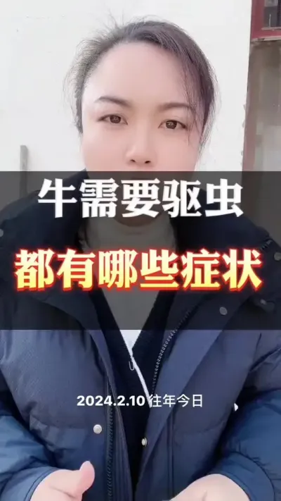 牛需要驱虫的表现，都有哪些#肉牛养殖 #养殖户 #全国养牛人 #自繁自养 #西门塔尔母牛