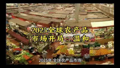 2025年全球农产品市场#乡村振兴 @云食界