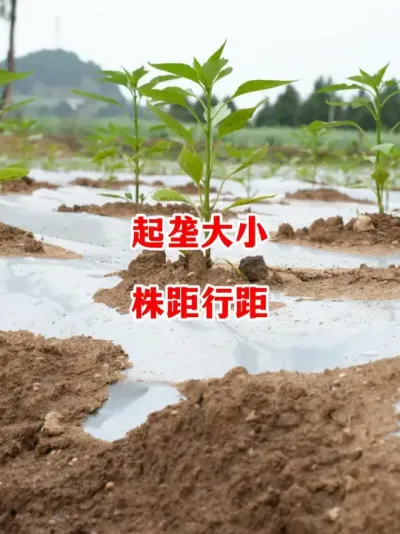 辣椒种植起垄大小及株行距如何确定#辣椒种植 #辣椒 #小米辣 #线椒 #来抖音学农技
