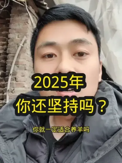 2025年，你还会在养羊行业坚持下去吗？#农村养羊 #养羊 #养羊人 #养羊创业