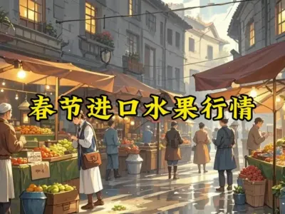 春节进口水果市场行情喜忧参半一家欢喜一家忧#全球看点 #优质水果 @云食界