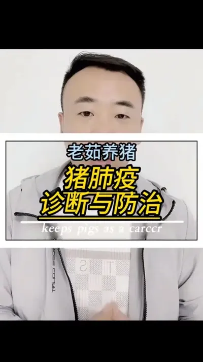 猪肺疫的发病症状，怎么防治？#所有养猪人 #猪病#创作灵感#养猪