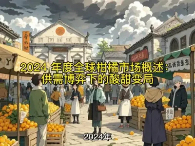 2024 年度全球柑橘市场概述：供需博弈下的酸甜变局#全球农产品 @云食界