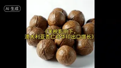 《关税影响下，澳大利亚杏仁对华印出口增长》#每日分享 @云食界展贸服务平台 \