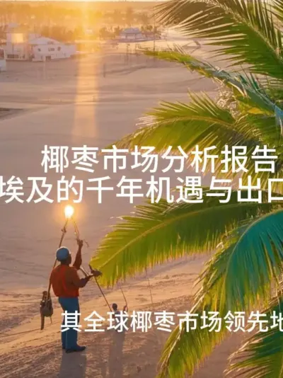 (67)(1) 椰枣市场分析报告：埃及的千年机遇与出口突围#全球农产品贸易 @云食界展贸服务平台