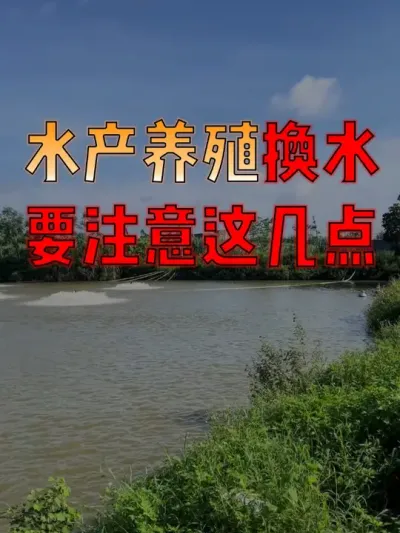 #水产人  速看！#水产养殖  换水也是有技巧的，大有学问！#水产养殖技术  #水产