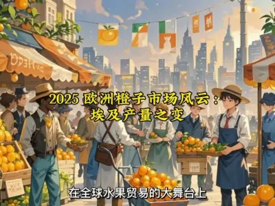 2025 欧洲橙子市场风云：埃及产量之变#水果供应链@云食界
