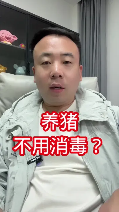 有些人说， 养猪根本就不用消毒，消毒也没用。你同意吗？#养猪 #养猪人#老茹养猪