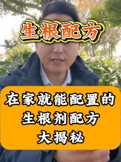 生根剂配方大揭秘 #生根剂 #生根粉 #生根壮苗 #优质农产品 #生根