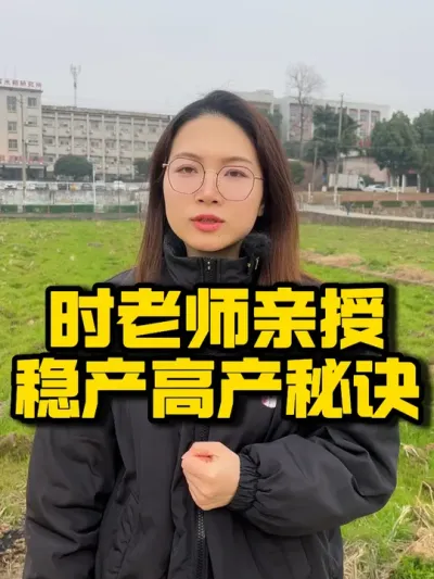 时老师亲授 稳产高产秘诀 21日订货会免费名额仅剩20位，抓紧报名吧！#种之道 #订货会 #高产 #农业技术推广 #稳产高产