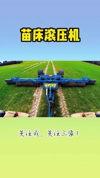 苗床滚压机 #滚压机 #压滚机 #现代农业机械