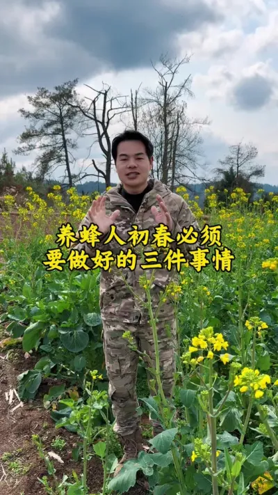 养蜂人初春必须要做好的三件事情#养蜂 #诱蜂 #养蜂技术 @抖音小助手