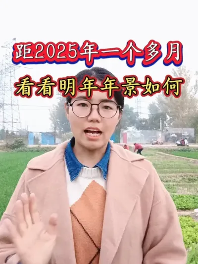 还有一个多月就到2025年了，看看明年的年景如何？#明年年景 #2025年年景展望 #三农 #农业 #2024就剩1个月了