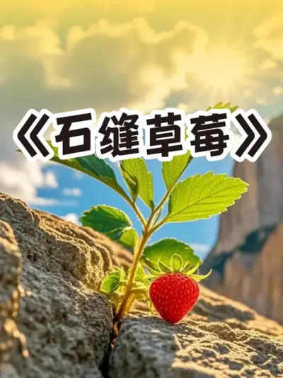 这样种草莓能活吗？ 缝栽草莓🍓#盆栽草莓 #记录我的种植生活 #绿色生态农业 #种植小技巧 #三农