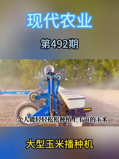 大型玉米播种机 #农业种植 #农业 #三农 #玉米 #玉米播种