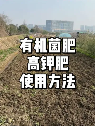 有机菌肥高钾肥详细使用方法 肥料使用方法