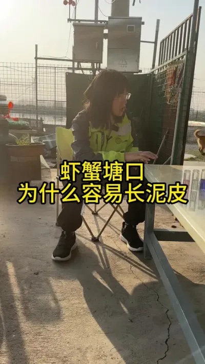 虾蟹塘口为什么容易长泥皮！！！ #渔多多养殖模式 #河蟹养殖 #三农 #水产养殖 #大闸蟹养殖