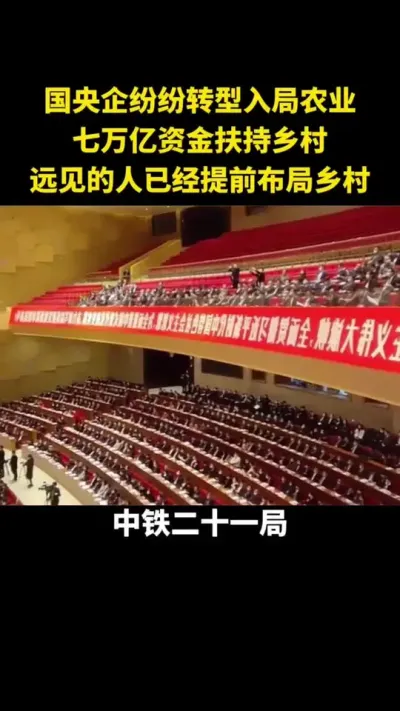 国央企纷纷转型入局农业七万亿资金扶持乡村有远见的人已经提前布局乡村#乡村振兴#乡村扶持#农业种植 #休闲农业