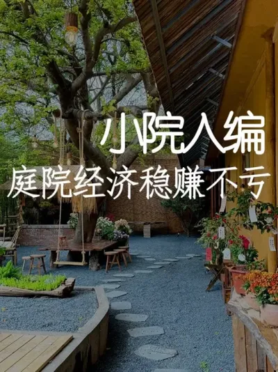 错过等十年！现在布局庭院经济稳赚不赔 #小院改造 #小院时光 #天雅设计 #乡村振兴 #庭院