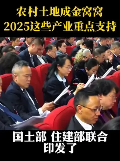 农村宅基地变成金窝窝了2025年这些产业重点支持#乡村振兴#乡村扶持#农村土地#宅基地