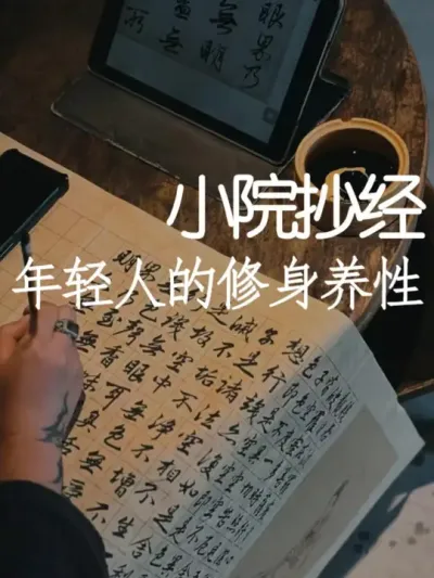 抄经小院为什么可以这么火？ #小院改造 #小院时光 #氛围感 #网红打卡地 #天雅设计