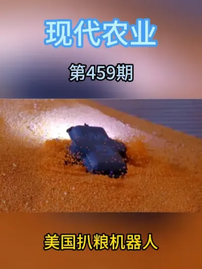 美国扒粮机器人 #机器人 #扒粮机 #扒粮机扒谷机 #农业种植 #三农