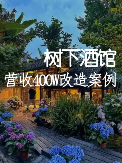 年收入400万的老房是怎么做到的？ #小院改造 #小院时光 #氛围感 #网红打卡地 #天雅设计