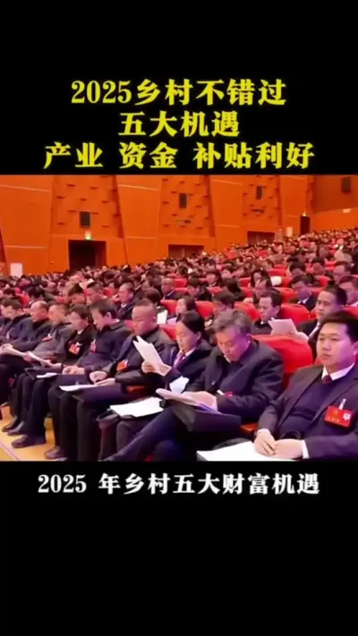 2025乡村不错过五大机遇产业资金补贴利好#农村创业项目 #乡村扶持 #休闲农业 #家庭农场